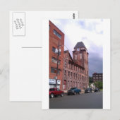 Carte Postale Entreprise populaire de papier en Scranton, PA (Devant / Derrière)