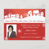 Carte Postale "Entreprise pour les Fêtes" (Devant)