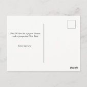 Carte Postale Entreprise Utilisation À feuillage persistant Berr (Dos)