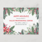 Carte Postale Entreprise Utilisation À feuillage persistant Berr (Devant)