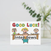 Carte Postale Entrevue avec la bonne chance (Debout devant)