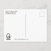Carte Postale Entrez, L'Homme Microdot (Dos)