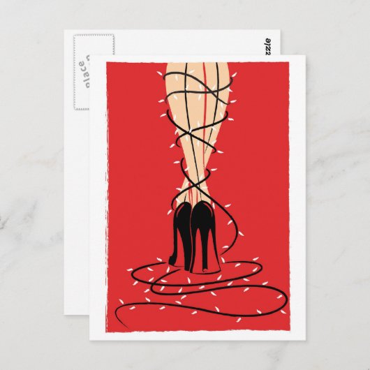 Carte postale Enveloppé (Devant / Derrière)