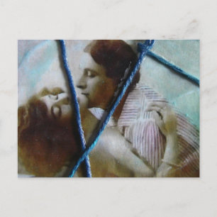 Carte Postale Enveloppé dans l'amour