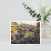 Carte Postale Environs de Berneval, Auguste Renoir (Debout devant)