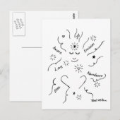 Carte postale 'Envision' (Devant / Derrière)