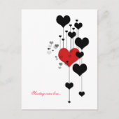 Carte Postale Envoi d'amour... (Devant)