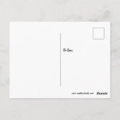 Carte Postale Envoi d'Ewe Warm Winter Wwarm (Dos)