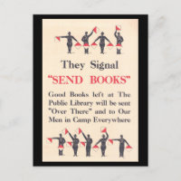 "Envoyer des livres" aux troupes Poster de la Prem