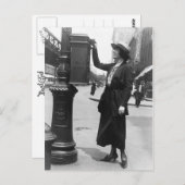 Carte Postale Envoyer une lettre à New York (Devant / Derrière)