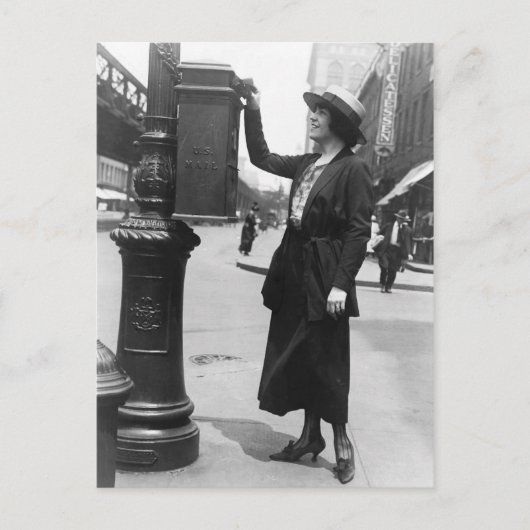 Carte Postale Envoyer une lettre à New York (Devant)