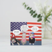 Carte Postale Envoyez ces chats chez vous ! (Debout devant)