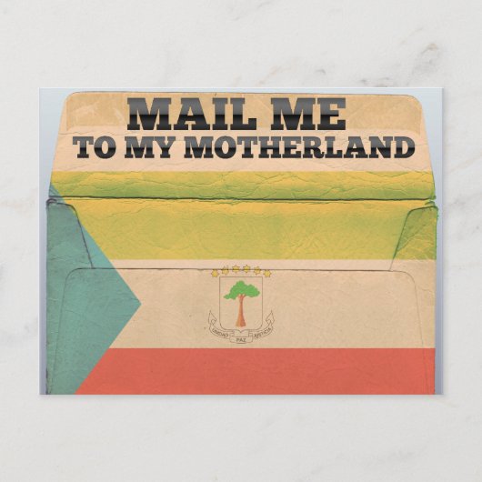 Carte Postale Envoyez-moi un courrier à la Guinée équatoriale (Devant)