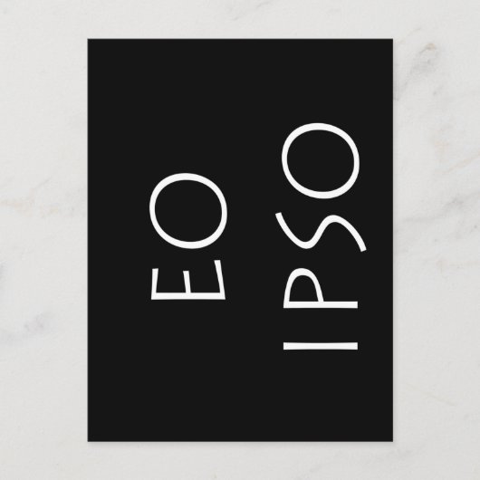 Carte Postale Eo Ipso (Devant)