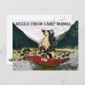 Carte postale EOD Camp Manas (Devant / Derrière)