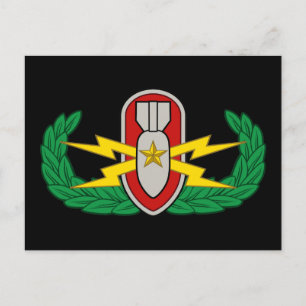 Carte Postale EOD Senior en couleur