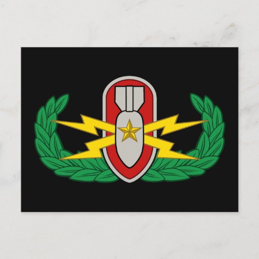 Carte Postale EOD Senior en couleur (Devant)