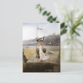 Carte Postale Eowyn on Castle (Debout devant)