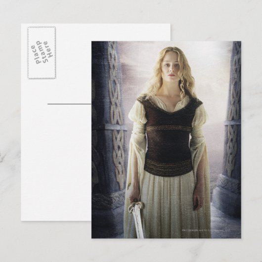 Carte Postale Eowyn sword (Devant / Derrière)