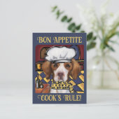 Carte Postale Épagneul breton (Debout devant)