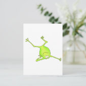 Carte Postale Épaule Stand Yoga Frog (Debout devant)