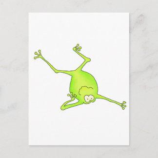 Carte Postale Épaule Stand Yoga Frog