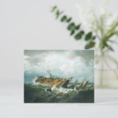 Carte Postale Épave Au Large De Nantucket (Debout devant)