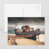 Carte Postale Épave Corpach (Devant / Derrière)