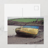 Carte Postale Épave de bateau (Devant / Derrière)