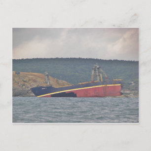Carte Postale Épave De L'Orcun C