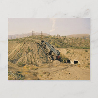 Carte Postale Épave du train