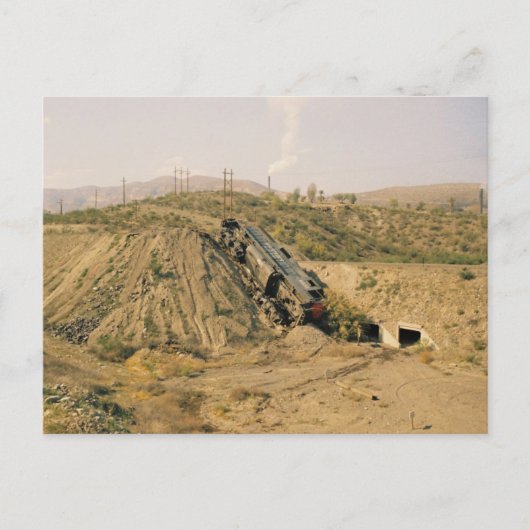 Carte Postale Épave du train (Devant)