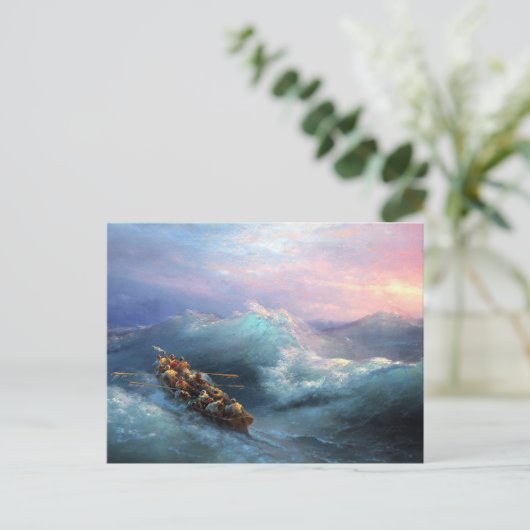 Carte Postale Épave par Ivan Aivazovsky (Debout devant)
