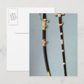 Carte Postale Épée commémorative donnée par Napoléon Bonaparte (Devant / Derrière)