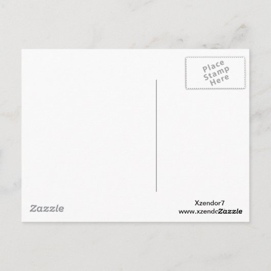 Carte Postale Épée d'aile d'ange d'art de fractale de PS (Dos)