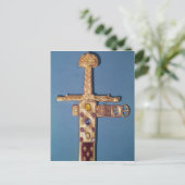 Carte Postale Épée de couronnement des rois de France (Debout devant)