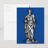 Carte Postale Épée de l'Esprit Saint Paul Art (Devant / Derrière)