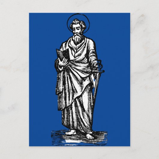 Carte Postale Épée de l'Esprit Saint Paul Art (Devant)