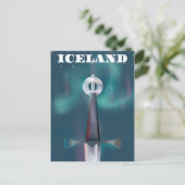 Carte Postale Épée médiévale d'Islande (Debout devant)