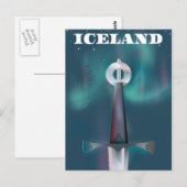 Carte Postale Épée médiévale d'Islande (Devant / Derrière)
