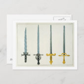 Carte Postale Épées, plat 'd'une histoire du développement a (Devant / Derrière)