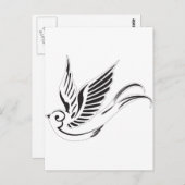 Carte Postale Épervier (Devant / Derrière)