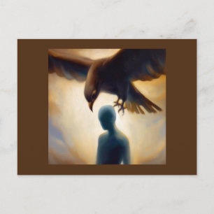 Carte Postale Épervier animal Spirit 2