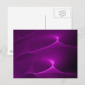 Carte Postale Éperviers violets électriques (Devant / Derrière)