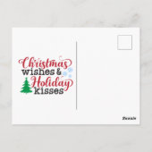 Carte Postale Ephemera Deck the Hall Christmas Carol Script (Dos)