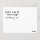 Carte Postale Éphésiens 1:17 Esprit de sagesse et de révélation (Dos)