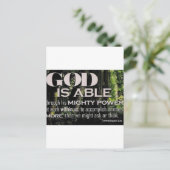 Carte Postale Éphésiens 3:20 (Debout devant)