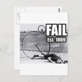 Carte Postale Epic échoue. (Devant / Derrière)