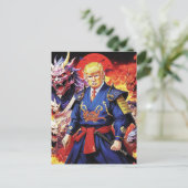 Carte Postale Epic Trump Samurai Anime (Debout devant)