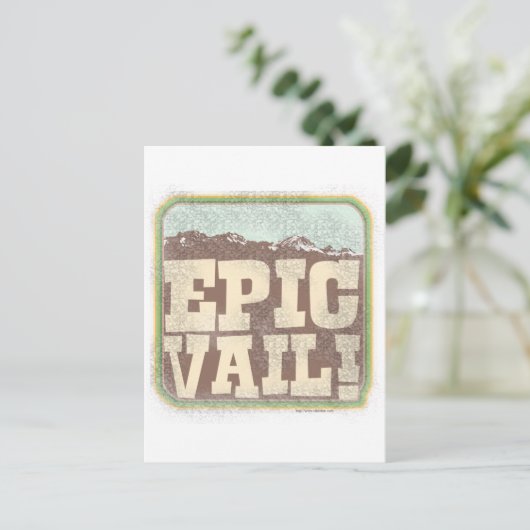 Carte Postale Epic Vail (Debout devant)